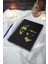 Mustafa Kemal Atatürk Siyah Ahşap Kapaklı Defter - Ajanda - Günlük - Çizgisiz Defter - A5 Notebook 1