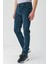 Koyu Haki Gabardin 5 Cepli Slim Fit Dar Kesim Casual Denim Jean Kot Pantolon 1023240150 4