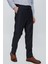 Lacivert Gabardin Yan Cepli Slim Fit Dar Kesim Basic Pantolon 1003240013 1