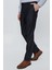 Lacivert Gabardin Yan Cepli Slim Fit Dar Kesim Basic Pantolon 1003240013 4