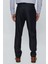 Lacivert Gabardin Yan Cepli Slim Fit Dar Kesim Basic Pantolon 1003240013 5