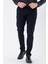 Siyah Pamuklu Yandan Cepli Casual Slim Fit Chino Pantolon 1003235120 1