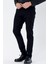 Siyah Pamuklu Yandan Cepli Casual Slim Fit Chino Pantolon 1003235120 2