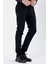Siyah Pamuklu Yandan Cepli Casual Slim Fit Chino Pantolon 1003235120 3