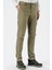 Koyu Haki Pamuklu Yandan Cepli Casual Slim Fit Chino Pantolon 1003240151 3