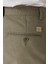 Koyu Haki Pamuklu Yandan Cepli Casual Slim Fit Chino Pantolon 1003240151 4