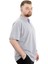 Battal Beden Erkek Tshirt Polo Yaka Nakışlı Klasik Pike 20553 Gimelanj 3