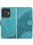 Tecno Kıvılcım 10C Geometrik Desen Pu Deri Deri Telefon Kılıfı (Yurt Dışından) 1