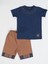 New Gen Kahve Şort + T-Shirt Takım 7