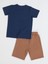New Gen Kahve Şort + T-Shirt Takım 8