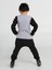 Crocos Siyah Erkek Çocuk Pantolon+T-Shirt Takım 3