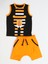 Tiger Çizgili Harem Şort Takım 5
