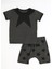 Star Neck Erkek Çocuk Şort Takım 3