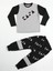 Casa Black Baggy Pantolon + T-Shirt Takım 3