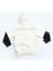 Panda Unisex Mobil Çantalı Krem Sweatshirt 3