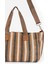 Çizgili Hasır Totebag Çanta 68850 2