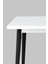 Avanos Ahşap Sabit Mdf Beyaz Mutfak Masası - 80X140 cm 3