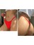 5'li Pamuk KIRMIZI Seksi String Tanga Külot 4
