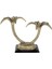 Antik Gold Palmiye 2 Kollu Mumluk 44*24*31CM P133.334536 1