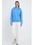 Mavi Hoodie, Oversize Hoodie, Kadın Hoodie, Kanguru Cepli Kapüşonlu 2