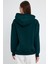 Koyu Yeşil Hoodie, Oversize Hoodie, Kadın Hoodie 5