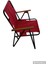 Tekno Trust Katlanabilir Katlanır Plaj Bahçe Balkon Sandalyesi Tekli 2 - 4 kg Tek Kişilik Metal Pembe 4