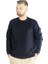 Erkek Sweatshirt Bisiklet Yaka Basic 20131 Lacivert 4