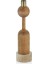 Traverten Kaideli Ahşap Toplu Mumluk 6X26CM 1
