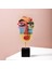 Xin Yue Zhang El Işi Heykeller Reçine Soyut Heykel Ev Dekorasyonu Için Modern, Kitap Rafı Tv Standı Dekor, Oturma, 23X10CM (Yurt Dışından) 2