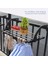 Xin Yue Zhang Balkon Kurutma Ayakkabı Rafı Katlanır Pencere Bezi Kurutma Rafı Çamaşır Elbise Kurutma Makinesi, Kapalı Havlu Depolama Rafı 40 cm (Yurt Dışından) 3