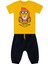 Arslan Erkek Çocuk T-Shirt Kapri Şort Takım 3
