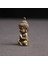 Xin Yue Zhang Shakyamuni Buda Heykeli Mini Bronz Buda Heykeli Küçük Sahne Aksesuarları Anahtarlık Çay Masası Ev Dekor (Yurt Dışından) 2