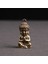Xin Yue Zhang Shakyamuni Buda Heykeli Mini Bronz Buda Heykeli Küçük Sahne Aksesuarları Anahtarlık Çay Masası Ev Dekor (Yurt Dışından) 5