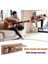 Xin Yue Zhang Gitar Duvar Askı Braketi Askı Gitar Ahşap Seçim Tutucu ve 3 Kanca ile Kömürleşmiş (Yurt Dışından) 5
