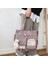 Xin Yue Zhang Su Geçirmez Kanvas Crossbody Çanta Kadın Kızlar Için Rahat Omuz Askılı Çanta Sevimli Öğrenciler Schoolbag Satchels-Mor (Yurt Dışından) 4