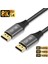 Dp1.4 8k 60Hz Ultra Hd Displayport Erkek - Erkeğe Uyumlu Bilgisayar Monitörü Ultra Ince Kablo, 3 Metre (Yurt Dışından) 3