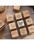 Xin Yue Zhang 16 Adet/grup Vintage Gezegen Ay Bulut Dekorasyon Damga Ahşap Kauçuk Pullar Scrapbooking Kırtasiye Dıy Zanaat Standart Damga (Yurt Dışından) 4