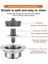 Paslanmaz Çelik Lavabo Yardımı, Mutfak Lavabo Tahliye Süzgeci, Mutfak Lavabo Koku Filtresi, Açılır Mutfak Lavabo Durdurucu Süzgeç 1 Adet (Yurt Dışından) 4