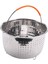 Xin Yue Zhang Küçük Boy Paslanmaz Çelik Buharda Pişirme Sepeti Haşlanmaya Dayanıklı Buharda Kafes Çok Fonksiyonlu Meyve Temizleme Sepeti (Yurt Dışından) 1