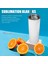 Xin Yue Zhang Süblimasyon Bardakları 20 Oz Skinny Düz, Paslanmaz Çelik Süblimasyon Boşlukları Skinny Tumbler, Kapaklı ve Pipetli, 4'lü Paket (Yurt Dışından) 3