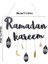 Xin Yue Zhang Müslüman Altın Afiş Ramazan Kareem Mektuplar Duvar Asılı Ramazan Süslemeleri Ev Duvar Süsleme Festivali Malzemeleri B (Yurt Dışından) 4