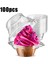 Bireysel Cupcake Kapları, 100 Adet Şeffaf Cupcake Kutuları, Kapaklı Cupcake Tutucular, Tek Bölmeli Muffin Taşıyıcı (Yurt Dışından) 1