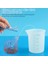 Epoksi Reçine Için Silikon Ölçüm Kabı Seti, 600 ve 100 ml Karıştırma Kabı, Silikon Spatula, Epoksi Reçine Eldiveni, Temizlemesi Kolay (Yurt Dışından) 2