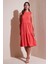 Regular Fit Kolsuz Midi Elbise Kadın Elbise 5865658 1