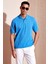 % 100 Pamuk Regular Fit Düğmeli Polo Yaka T-Shirt Erkek Polo Yaka T-Shirt 5902127 1
