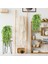 Yapay Çiçek 4lü Set Sarkan Boston Fejka Bambu Şimşir 60CM 5dallı Yapay Sarmaşık Yeşil 2
