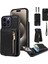 iPhone 15 Pro Max Rfıd Engelleme Pu+Tpu Cüzdan Telefon Koruma Kapağı (Yurt Dışından) 1