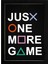 Just One More Game, Playstation Poster Tablo 21 x 30CM - Beyaz Çerçeveli 1