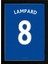 Frank Lampard Jersey 21 x 30CM - Beyaz Çerçeveli 1