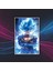 Metal Çerçeveli Temperli Cam Tablo Dragon Ball Goku Portresi 2